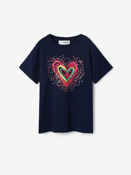 Desigual Heart Тениска детски