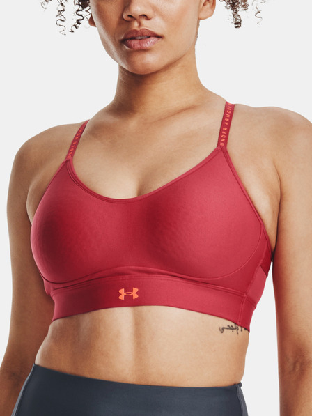 Under Armour Infinity Covered Low-RED Cпортен Сутиен