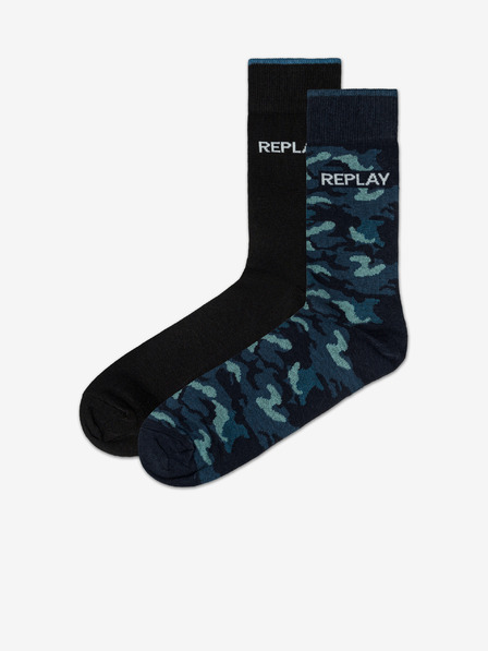 Replay Banderole Чорапи 2 чифта