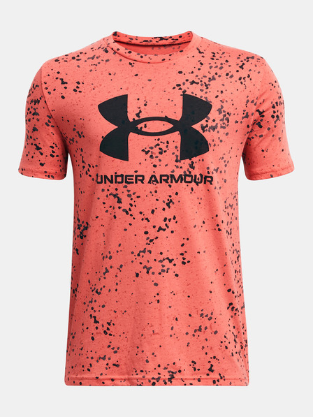 Under Armour UA Sportstyle Logo Aop SS Тениска детски
