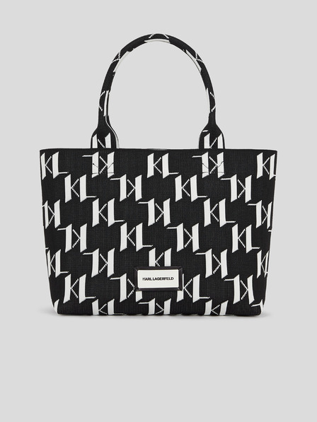 Karl Lagerfeld Monogram Knit Дамска чанта