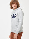 GAP Zip Logo Sweatshirt