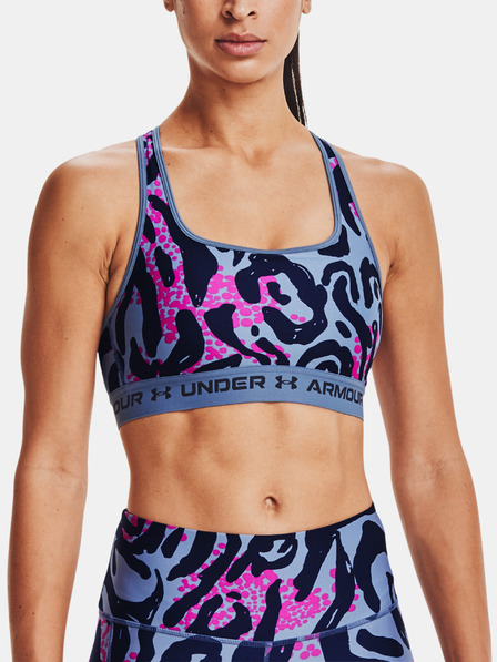 Under Armour Crossback Mid Print Cпортен Сутиен