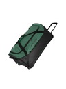 Travelite Basics Trolley Travel Bag Black/green Чанта