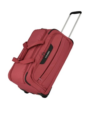 Travelite Skaii Wheeled duffle - červená Чанта