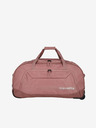 Travelite Kick Off Wheeled Duffle XL Rosé Чанта