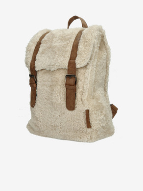 Enrico Benetti Teddy Tablet Backpack Off-White Раница