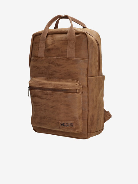 Enrico Benetti Rotterdam 13" Notebook Backpack Camel Раница