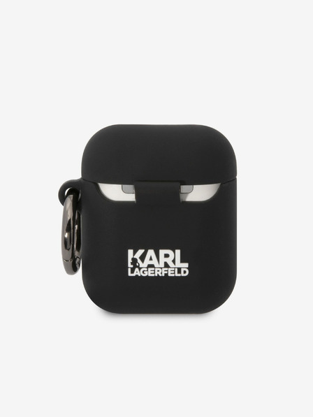 Karl Lagerfeld AirPods 1/2 Black Калъф