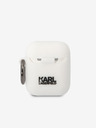 Karl Lagerfeld Airpods 1/2 White Калъф