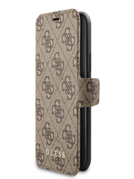 Guess 4G Book iPhone 11 Brown Калъф