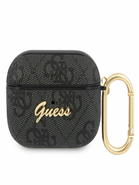 Guess 4G Script PC/PU AirPods Pro Black Калъф