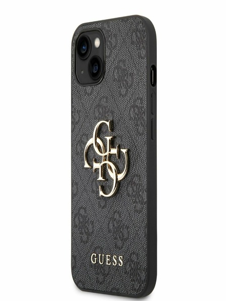 Guess PU 4G Metal Logo iPhone 14 Plus Grey Калъф за телефон