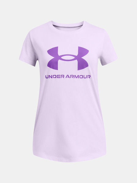 Under Armour UA Crop Sportstyle Logo SS Тениска детски