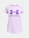 Under Armour UA Crop Sportstyle Logo SS Тениска детски