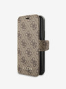 Guess 4G Book iPhone 11 Brown Калъф