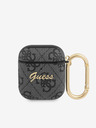 Guess 4G Script PC/PU AirPods 1/2 Black Калъф