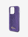 Guess Sequin Script Logo Zadní Kryt pro iPhone 14 Pro Max Purple Калъф за телефон