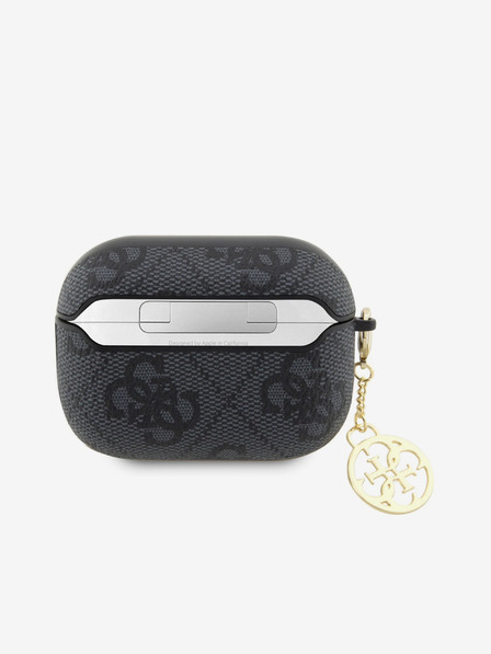 Guess 4G Script PC/PU Charm AirPods Pro 2 Black Калъф