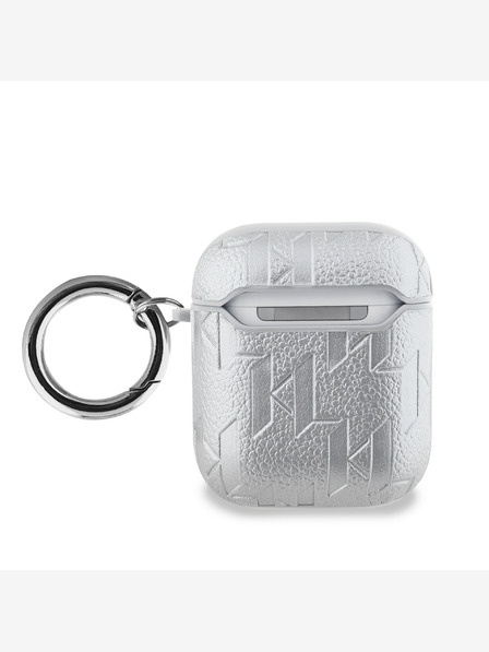 Karl Lagerfeld AirPods 1/2 Silver Калъф