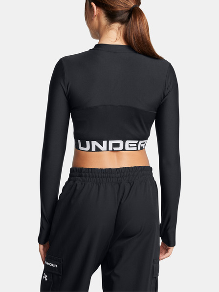 Under Armour HeatGear Rib 1/4 Zip LS T-shirt