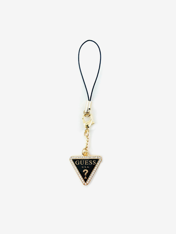 Guess Přívěsek Strass Triangle Metal Logo Калъф за телефон