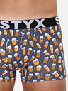 Styx Сиви мъжки боксерки с шарка Styx Beer