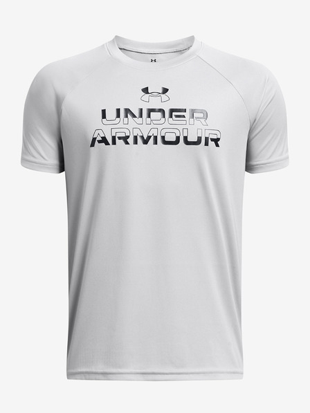 Under Armour UA Tech Split Wordmark SS Тениска детски