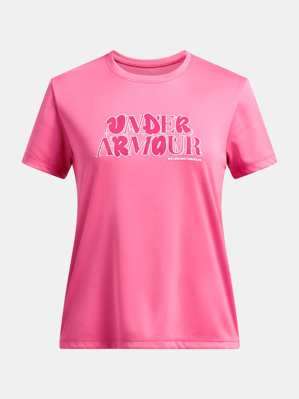 Under Armour Under Armour UA Tech Wordmark SS Тениска за момичета