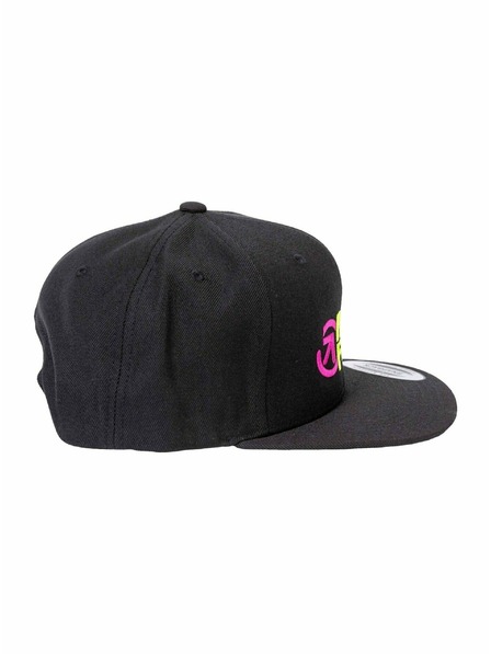 Meatfly Meatfly шапка с козирка Ness Snapback Lime / Black | Черен | Размер