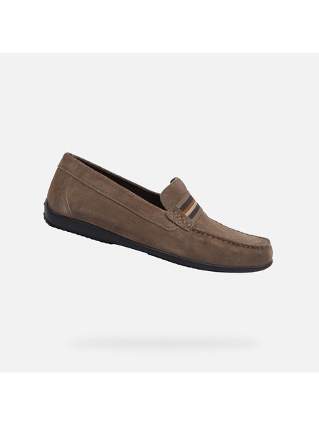 Geox Бежови мъжки мокасини Geox Ascanio