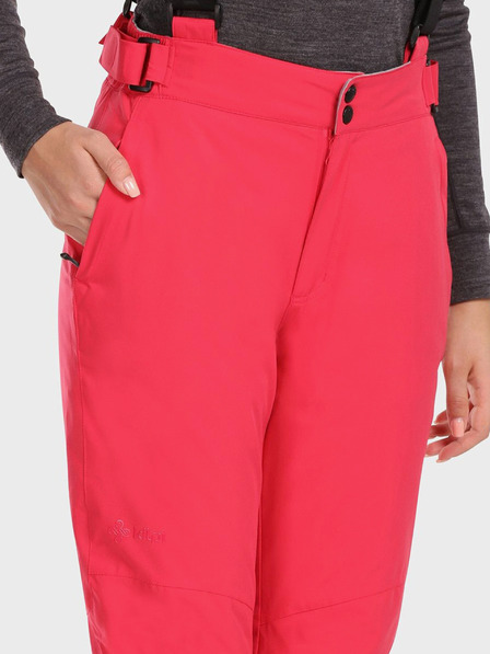 Kilpi Дамски ски панталони KILPI ELARE Dark Pink