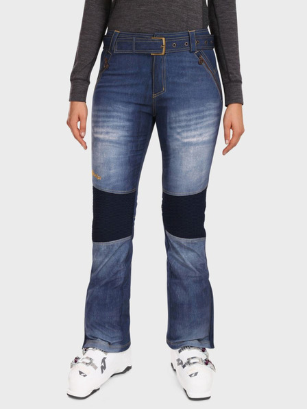 Kilpi Тъмносин дамски ски панталон от софтшел Kilpi JEANSO