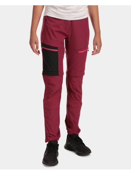 Kilpi Дамски панталони за открито Kilpi HOSIO-W Dark Red