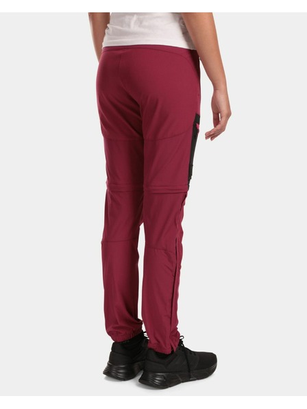 Kilpi Дамски панталони за открито Kilpi HOSIO-W Dark Red