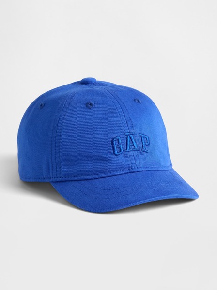 GAP Бебешка шапка с козирка с лого GAP