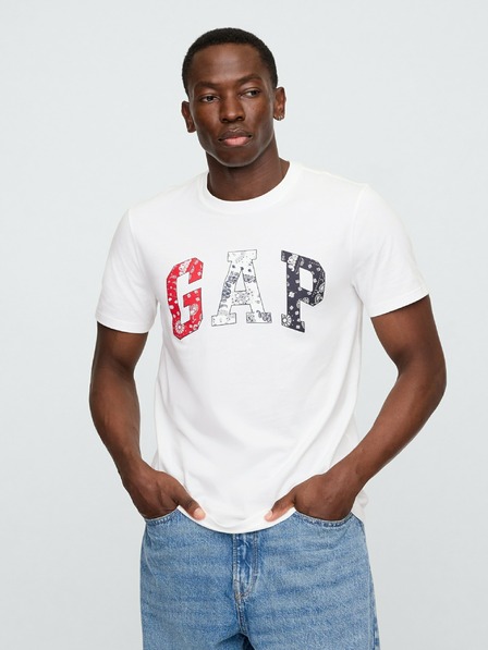 GAP Тениска с лого Everyday Soft Americana GAP