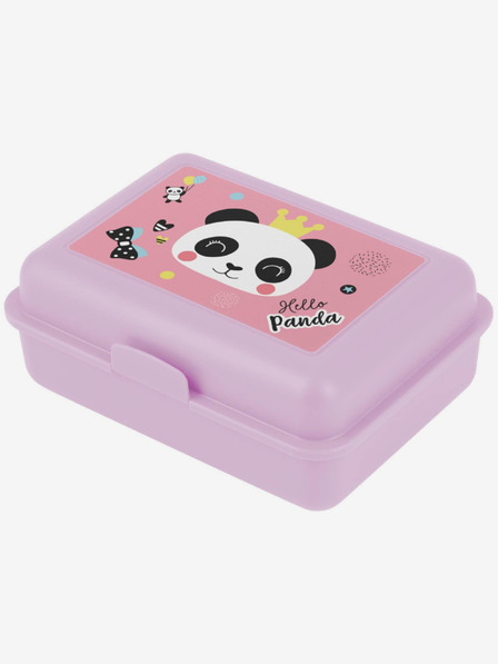 BAAGL  Лилава кутия за закуски Panda Baagl