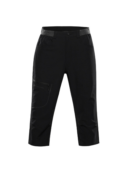 ALPINE PRO Мъжки софтшел капри панталони ALPINE PRO WEDER 2 black